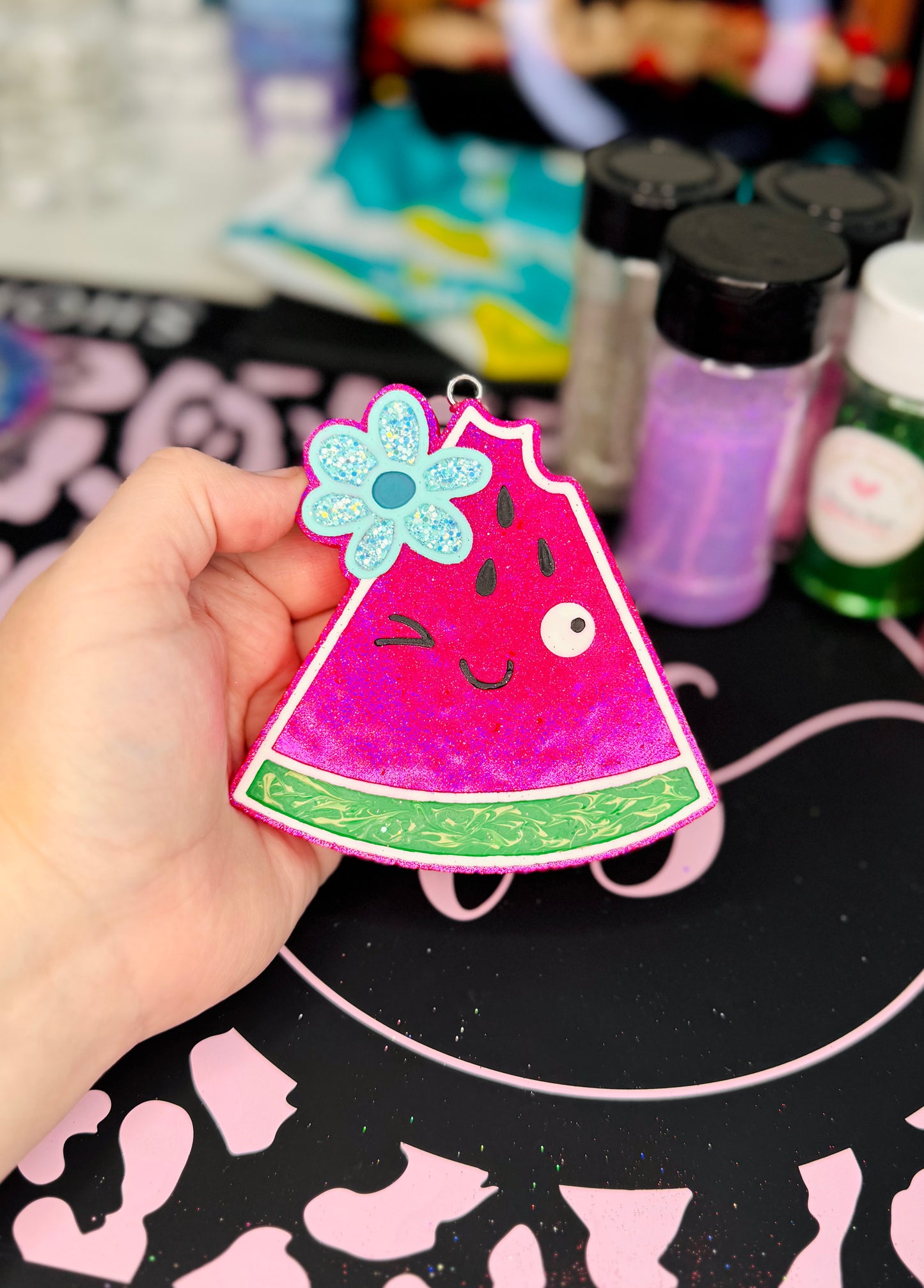 WATERMELON CUTIE IN TROPICAL CASHMERE