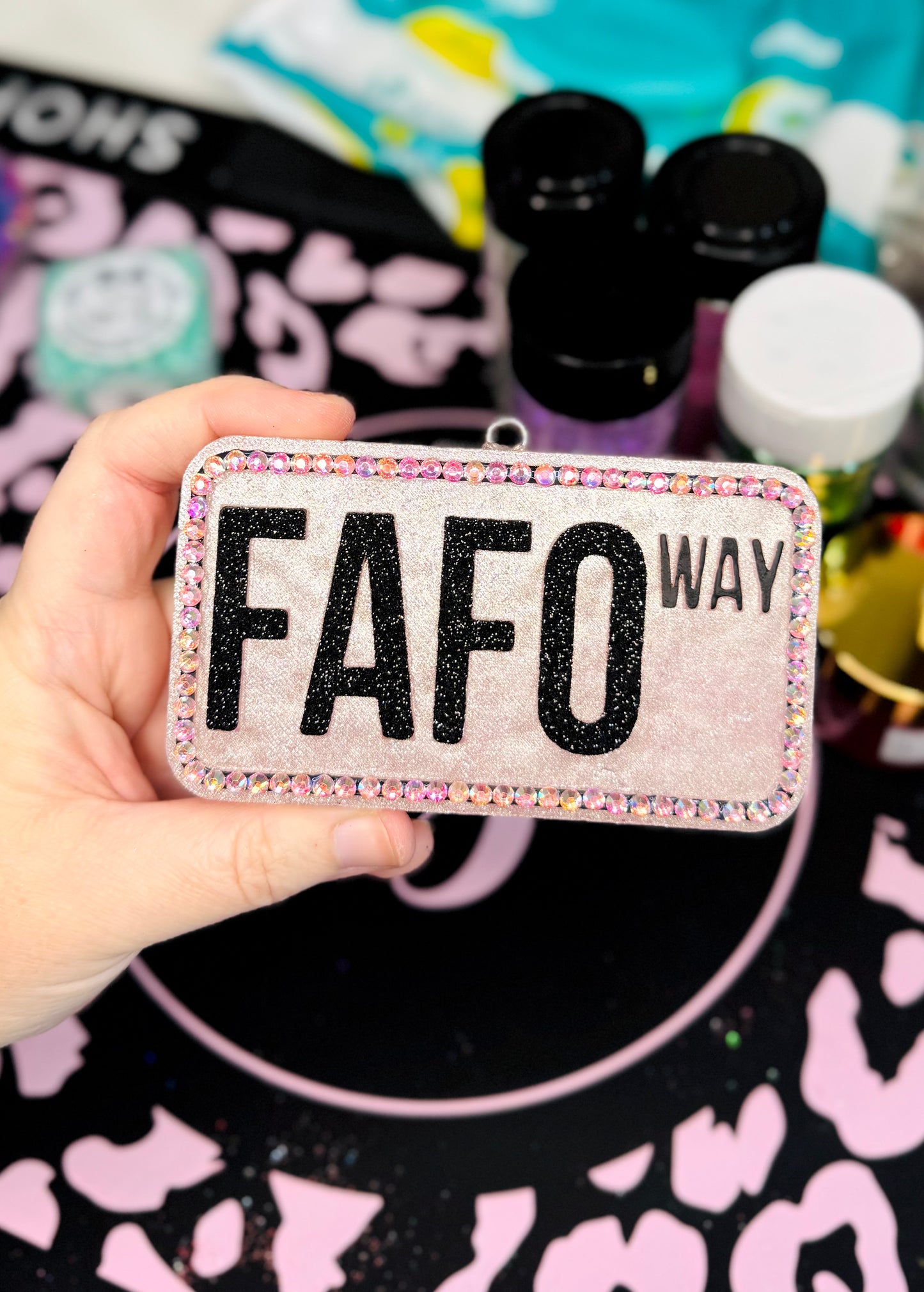 FAFO WAY IN PINK SANDS