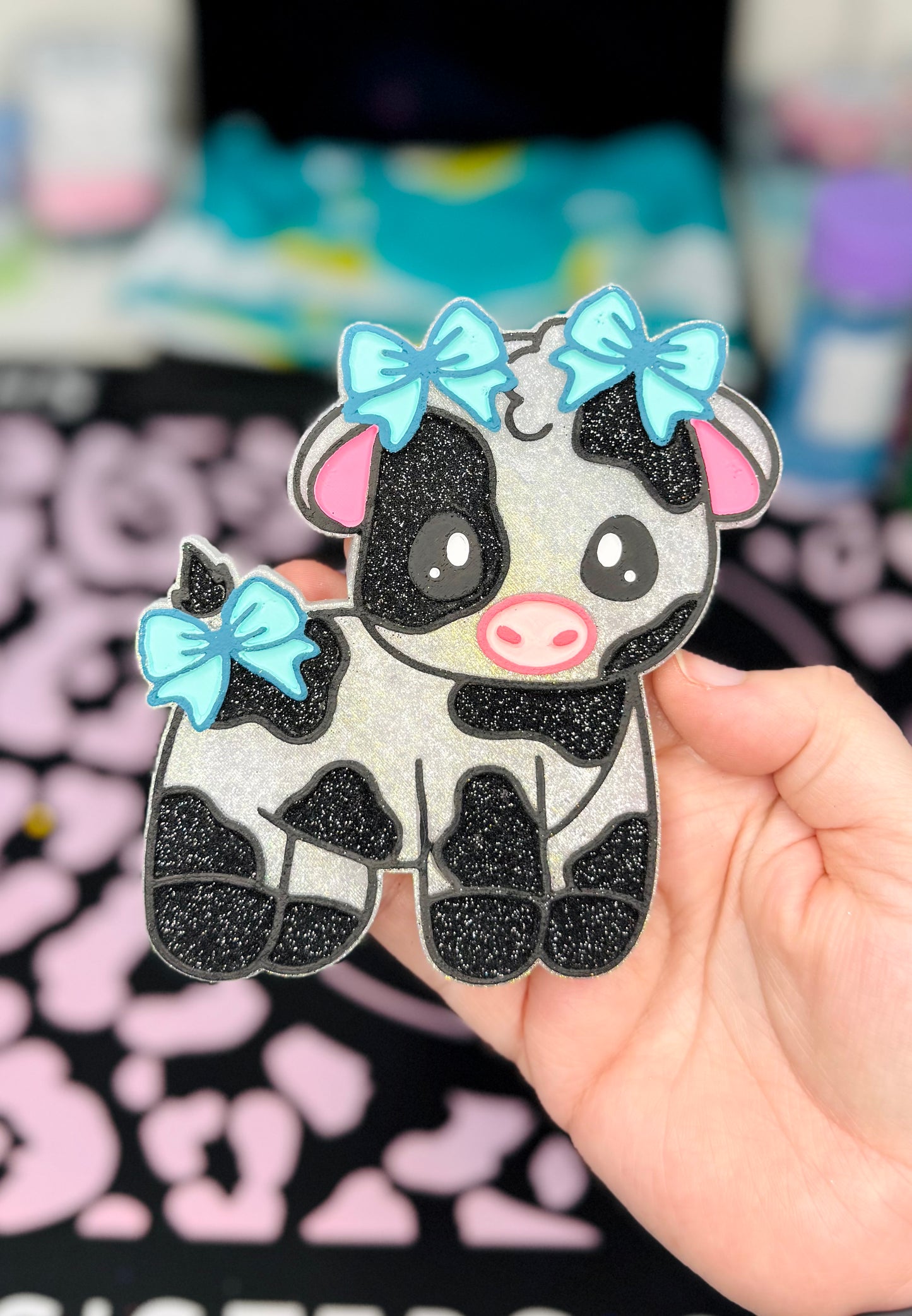 CUTIE COW IN PINK COCONUT CALYPSO