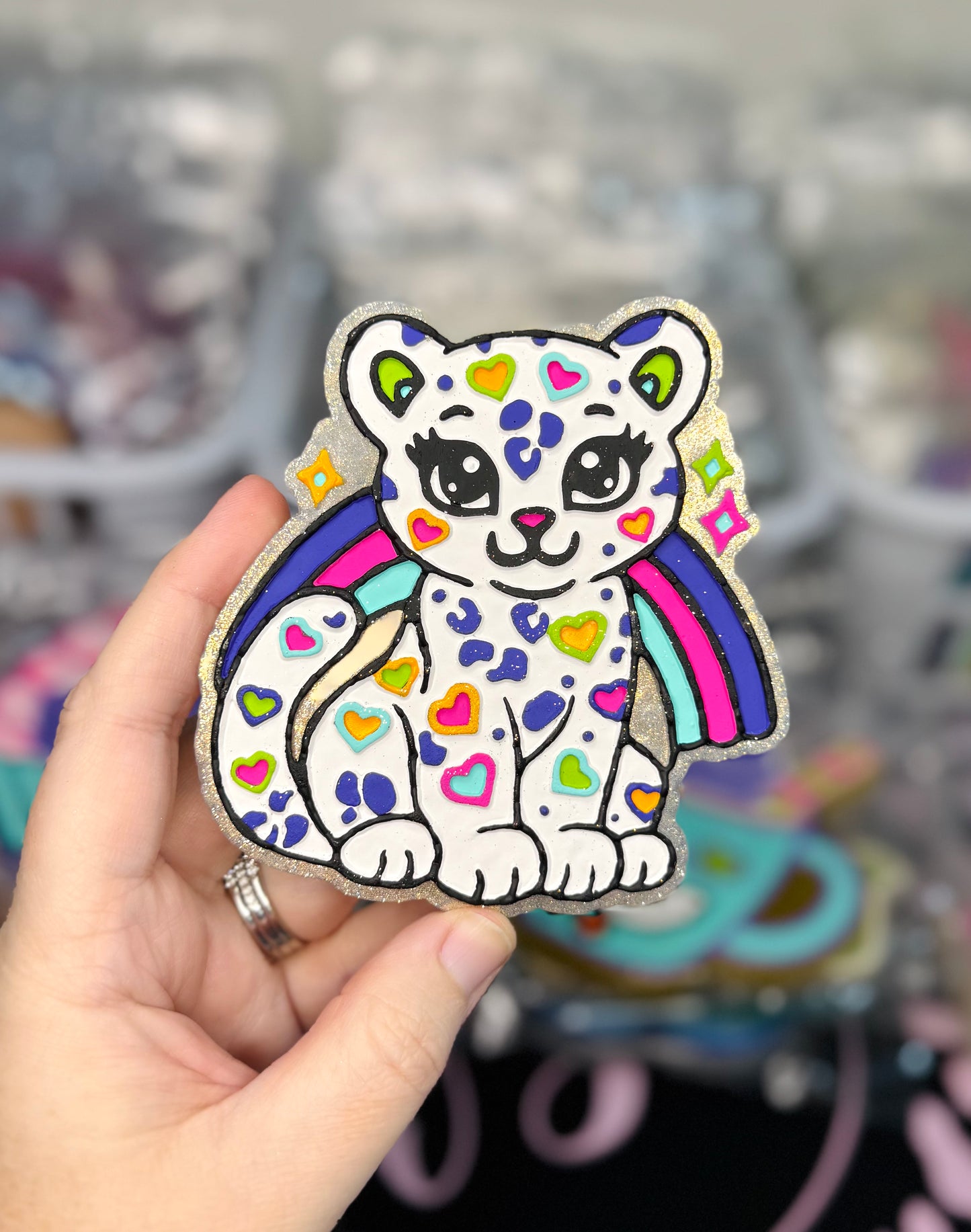 RAINBOW TIGER IN BAJA CACTUS