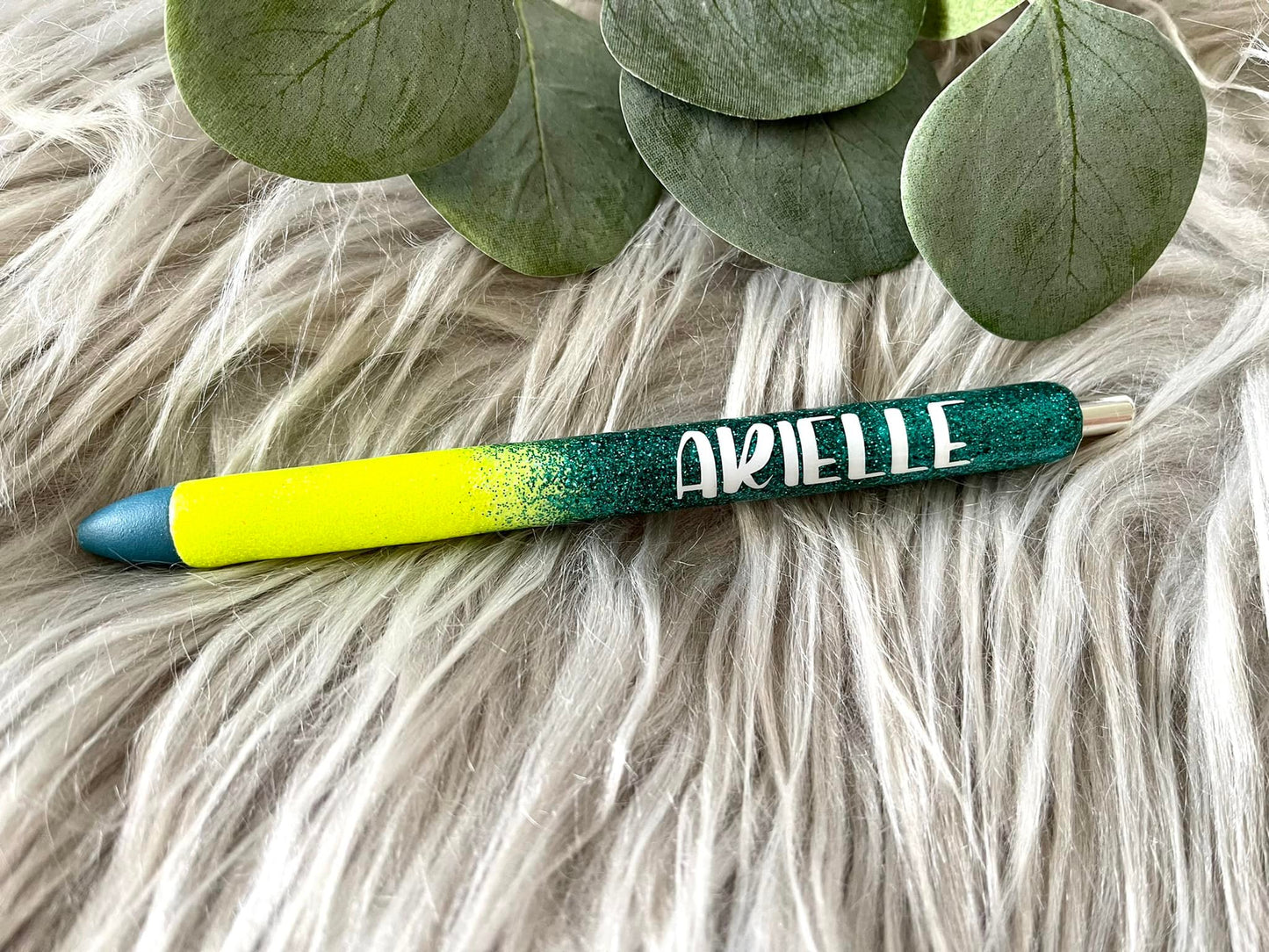 Two Color Glitter Pen