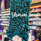 Custom Full Leopard Glitter Phone Stand