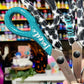 1/2 Cow Print Glitter Scissors