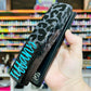 1/2 Leopard Glitter Stapler