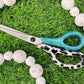 1/2 Cow Print Glitter Scissors