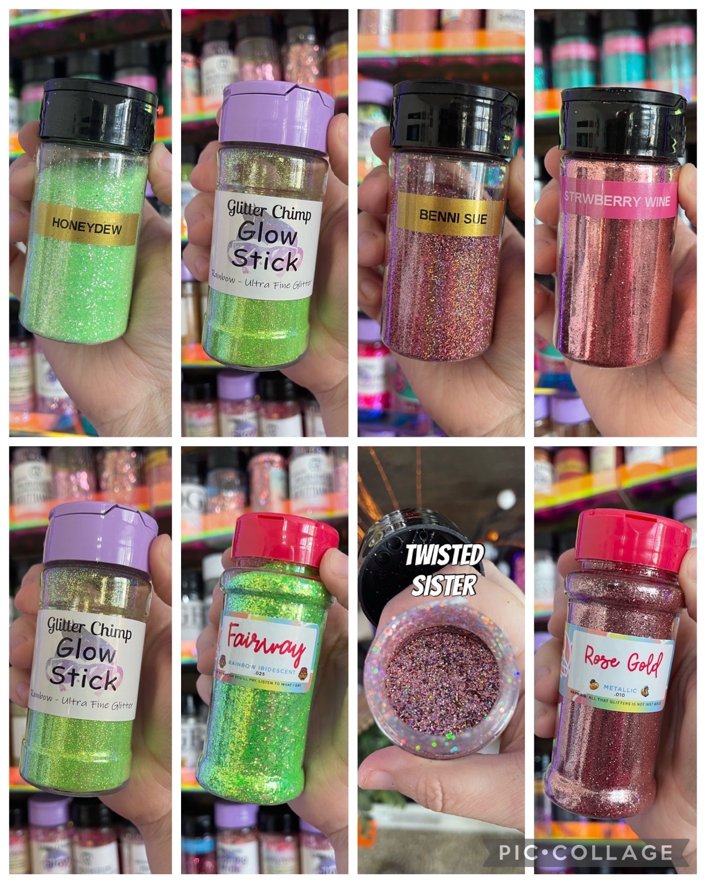1/2 Cow Print Glitter Stapler