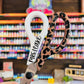 1/2 Leopard Glitter Scissors