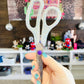 Single Color Glitter Scissors