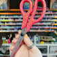 Single Color Glitter Scissors