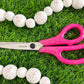 Single Color Glitter Scissors