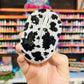 Full Cow Print Glitter Wireless Computer Mouse