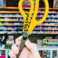 Single Color Glitter Scissors