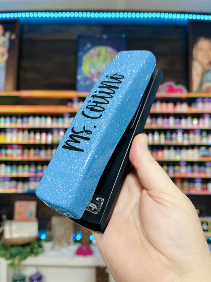 Single Color Glitter Stapler