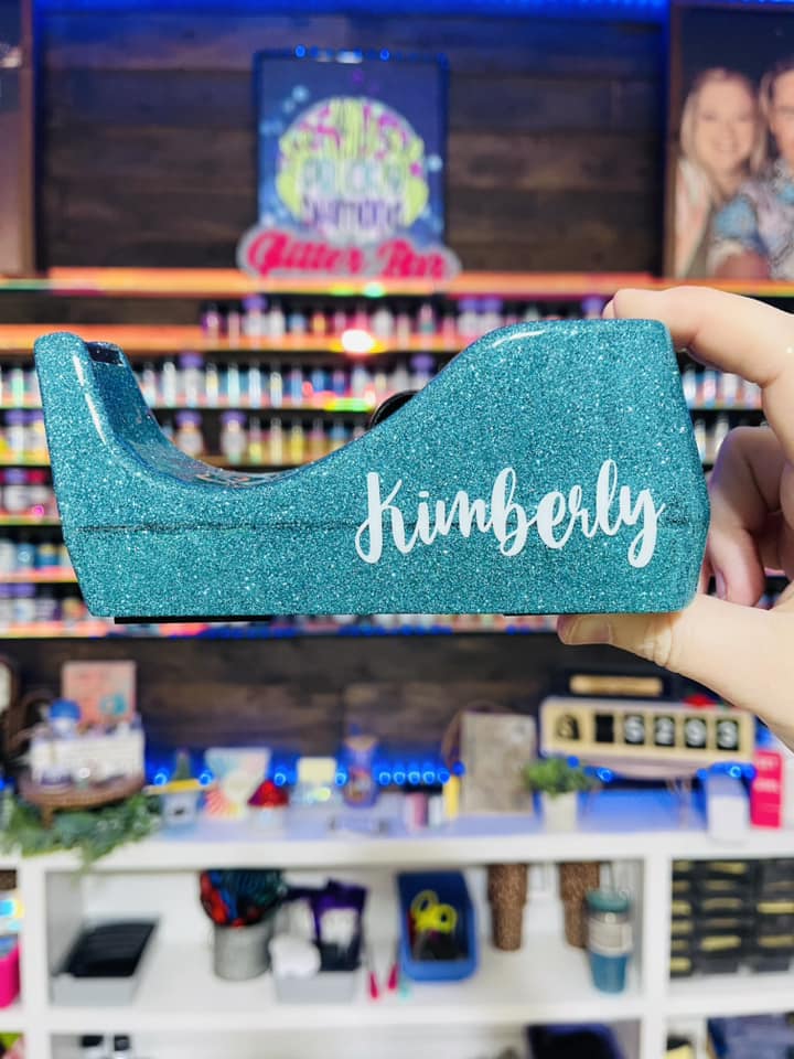 Single Color Glitter Tape Dispenser
