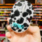 Full Cow Print Glitter Wireless Computer Mouse