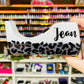 1/2 Leopard Glitter Tape Dispenser
