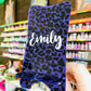 Custom Full Leopard Glitter Phone Stand
