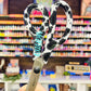 Full Cow Print Glitter Scissors
