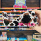 Full Cow Print Glitter Tape Dispenser