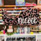 Full Leopard Glitter Tape Dispenser