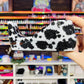 Full Cow Print Glitter Tape Dispenser