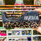 1/2 Leopard Glitter Tape Dispenser
