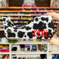 Full Cow Print Glitter Tape Dispenser