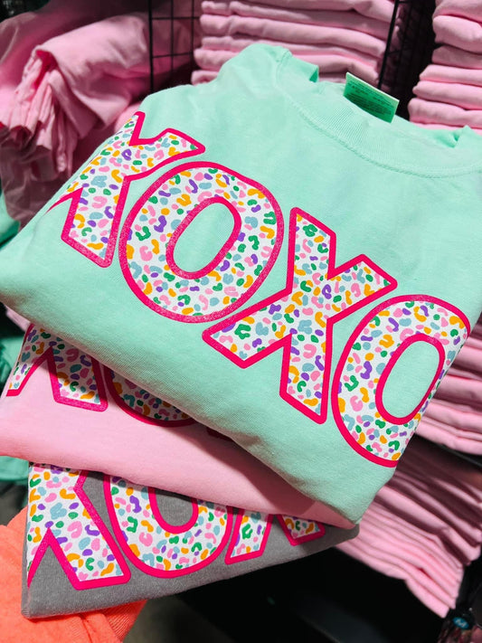 XOXO tee (mint)