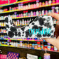 Full Cow Print Glitter Tape Dispenser