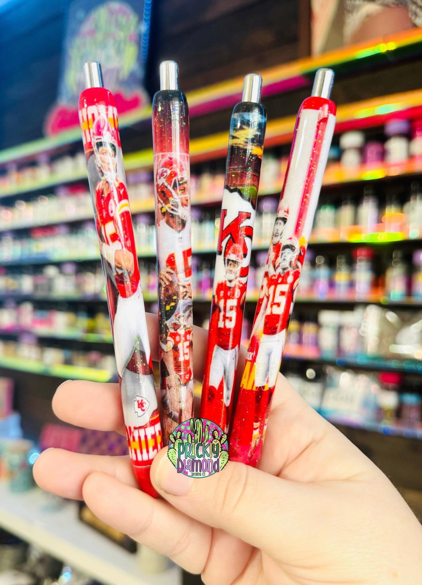 Custom Photo Glitter Pens