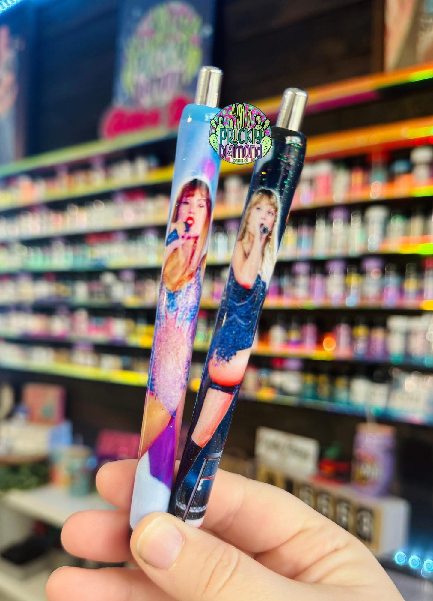 Custom Photo Glitter Pens