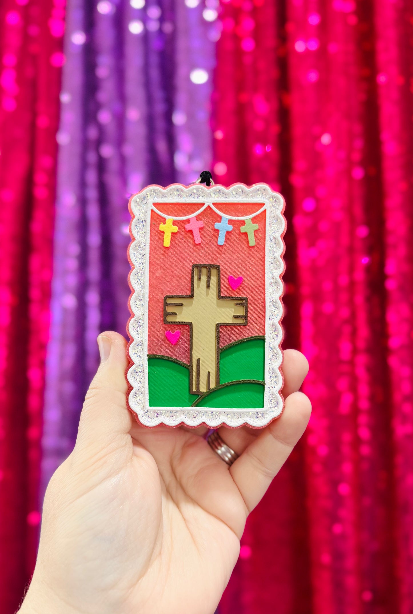 Cross Postage Stamp SCENT: Leather & Lace