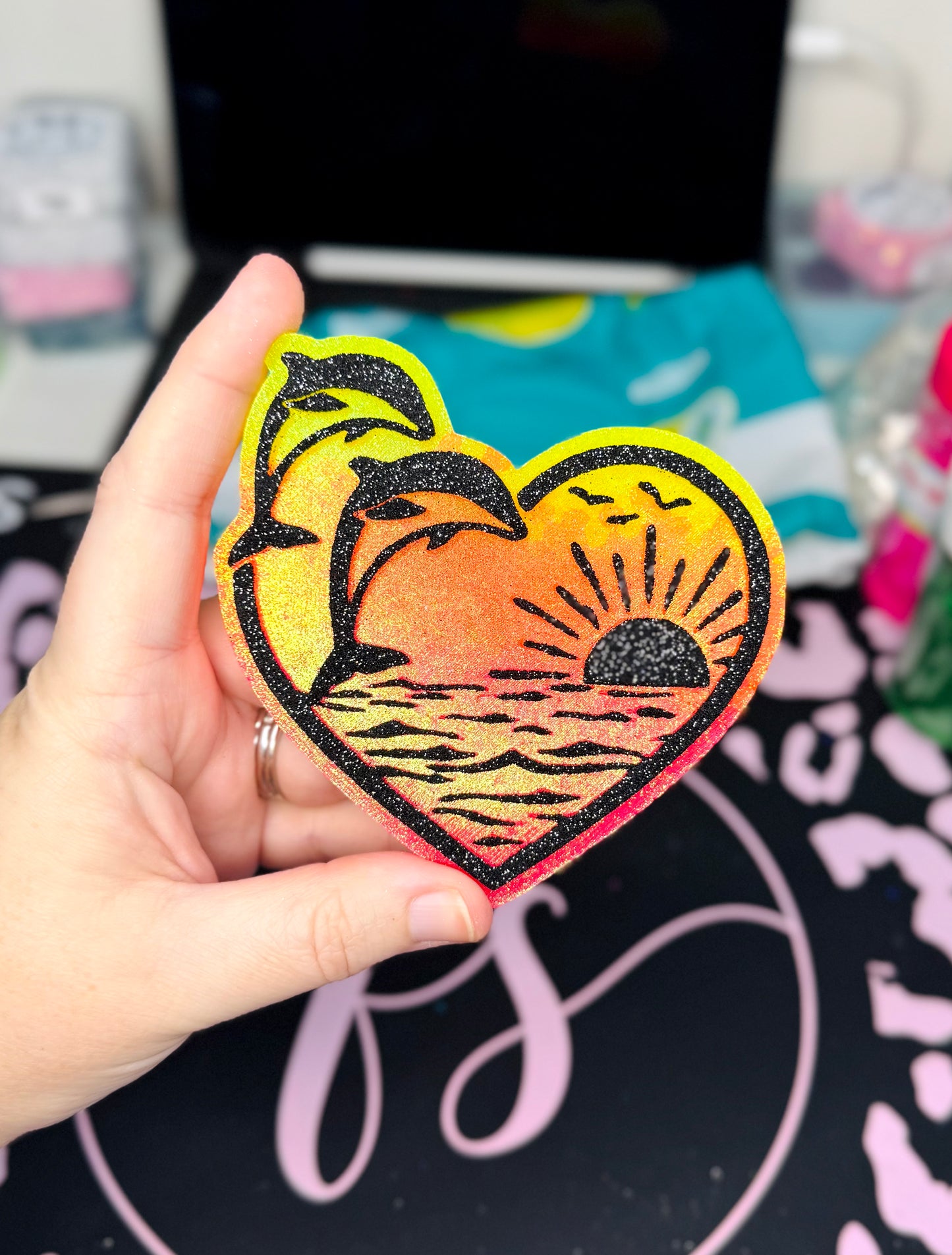 ISLAND HEART IN BAJA CACTUS