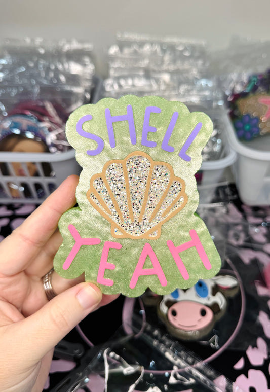 SHELL YEAH IN COCOA BUTTER CASHMERE