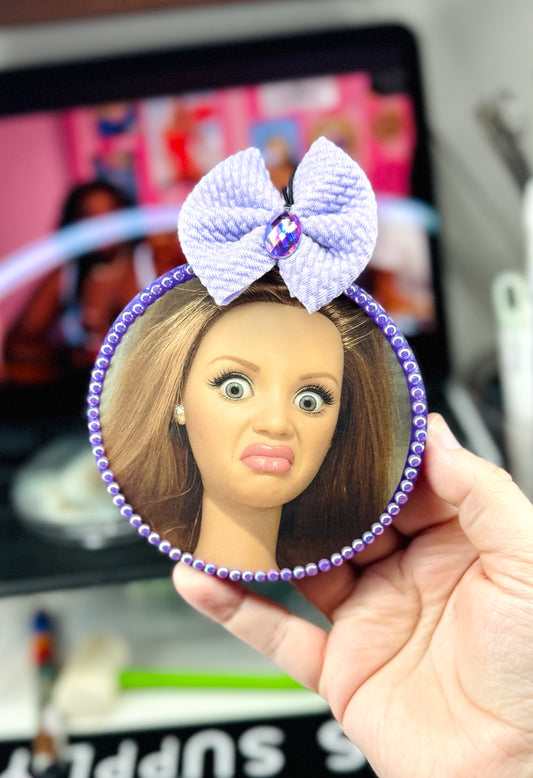 UNHINGED BARBIE IN PINK COTTON