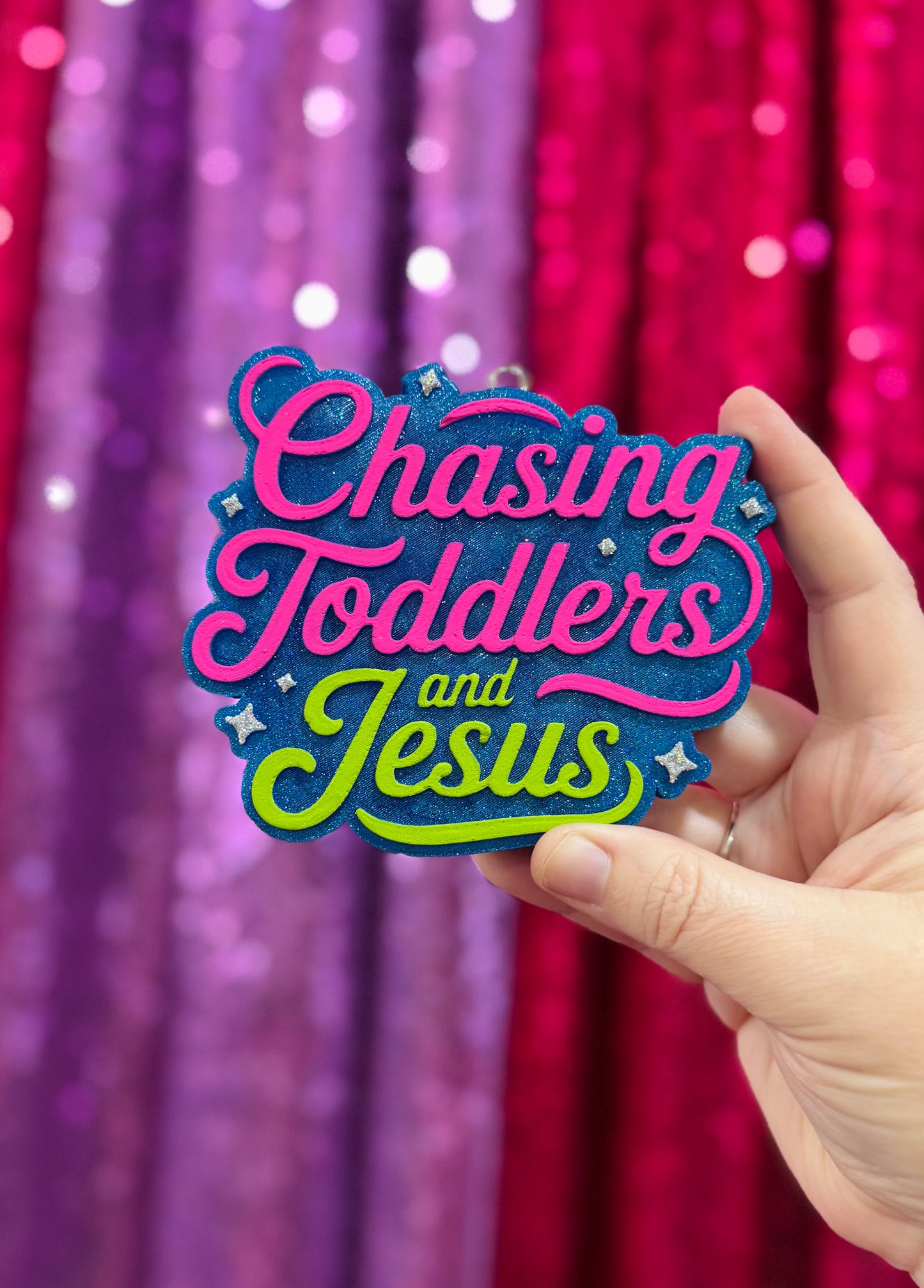 CHASING TODDLERS AND JESUS IN FANCY DON'T LET ME DOWN
