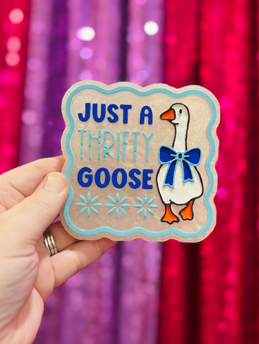 JUST A THRIFTY GOOSE IN BAJA CACTUS