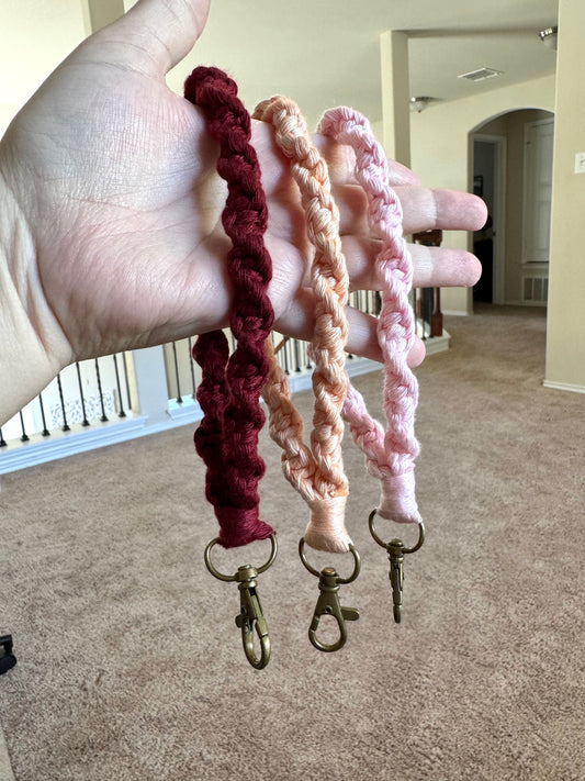 macrame keychains