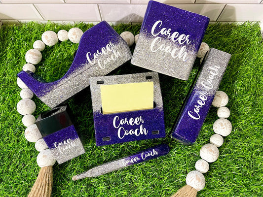 Glitter Office Supply Set