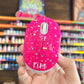Single Color Glitter Wireless Computer Mouse