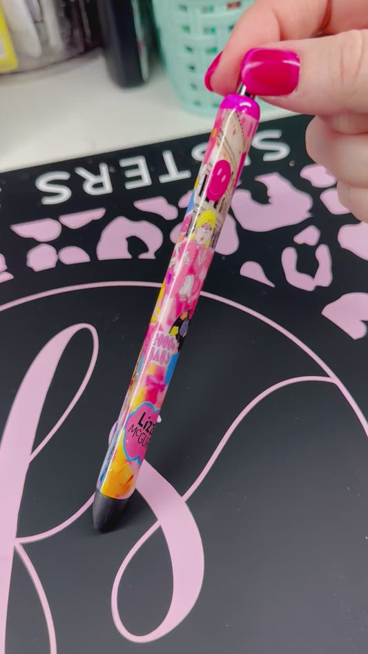 Lizzie Glitter Pen