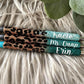 1/2 Leopard Glitter Pen