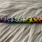 Rainbow Leopard Glitter Pen
