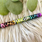 Rainbow Leopard Glitter Pen