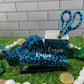 Full Leopard Print Glitter Office Supply Set