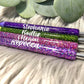 Single Color Glitter Pens