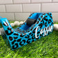 Full Leopard Print Glitter Office Supply Set